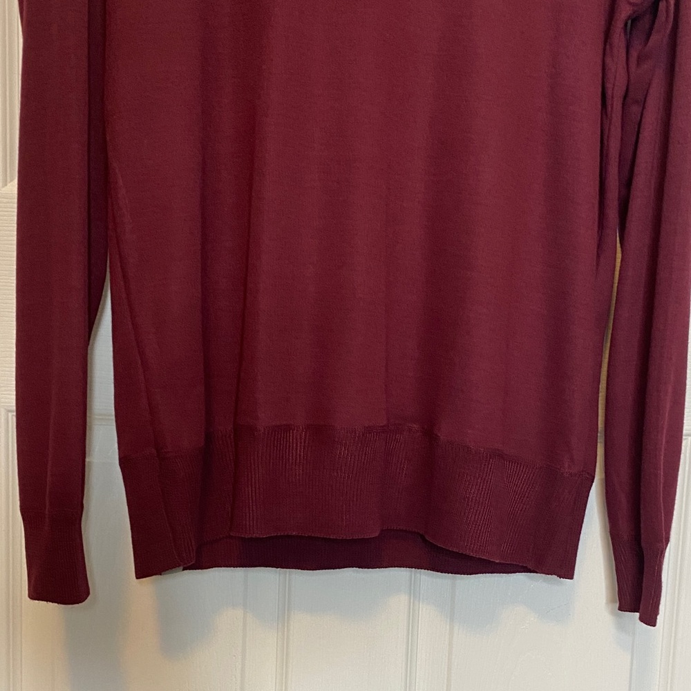 Bench Men's XL Burgundy Crewneck Knit Sweater Pullover Port Royale NWT - Picture 7 of 15